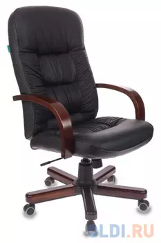 Кресло руководителя Бюрократ T-9908/WALNUT чёрный