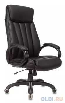 Кресло руководителя Бюрократ T-9922N черный эко.кожа крестовина пластик