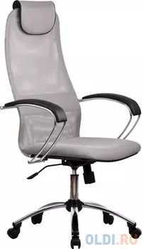 Кресло руководителя Метта BK-8 Ch № 24 светло-серый