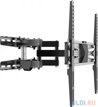 Кронштейн Digis DSM-8646 черный 32"-55" 2х2 колена VESA 400х400мм до 40кг