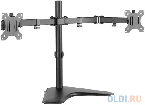 Кронштейн для мониторов Ultramounts UM706 черный 13"-32" макс.8кг настольный поворот и наклон