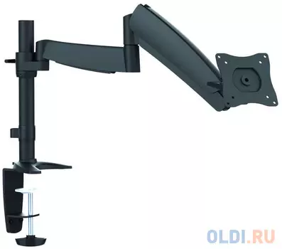 Кронштейн для мониторов Ultramounts UM 702 черный 13"-27" настольный поворот и наклон верт.перемещ макс.9кг