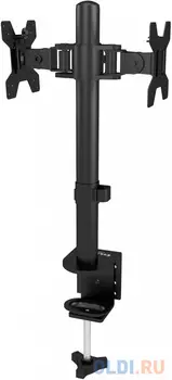 Кронштейн для мониторов ЖК Buro M062 черный 15"-32" макс.8кг потолочный поворот и наклон