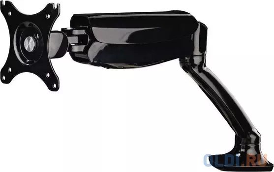 Кронштейн для мониторов ЖК Hama Fullmotion черный 10"-36" макс.5кг крепление к столешнице поворот и наклон