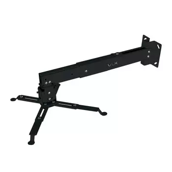 Кронштейн для проекторов VLK TRENTO-82 Черный настенный/потолочный, наклонно-поворотный, до 15 кг