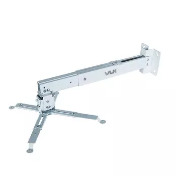 Кронштейн для проекторов VLK TRENTO-82w Белый настенный/потолочный, наклонно-поворотный, до 15 кг