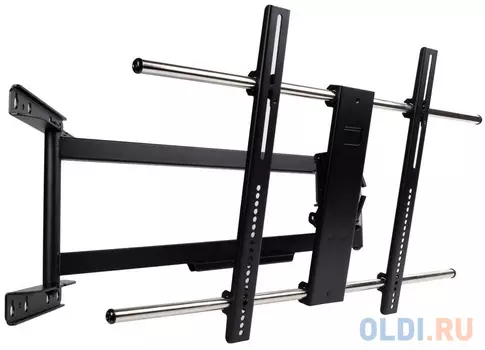 Кронштейн для телевизора Kromax ATLANTIS-120 черный 40"-100" макс.121кг настенный поворотно-выдвижной и наклонный