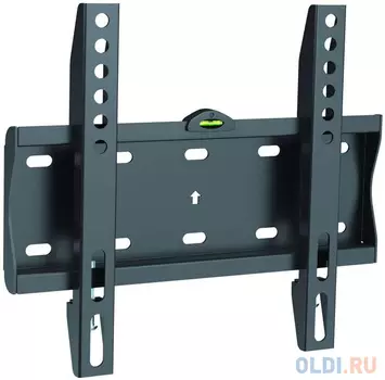 Кронштейн для телевизора Ultramounts UM 804F черный 23"-42" макс.30кг настенный фиксированный