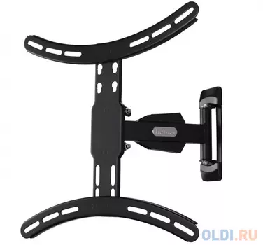 Кронштейн HAMA 118630 Fullmotion черный для ЖК ТВ 32"-70" настенный max 25 кг