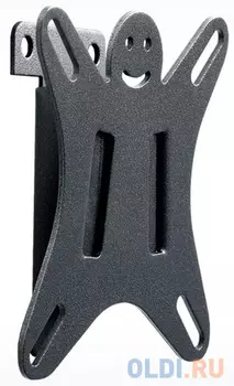 Кронштейн Holder LCDS-5001 серебристый для ЖК ТВ 10-26" настенный от стены 2.1мм VESA 100x100 max до 25 кг