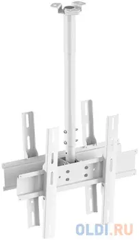 Кронштейн Holder PR-102-W белый для ЖК ТВ 32-65" потолочный фиксированный VESA 400x400 до 90 кг