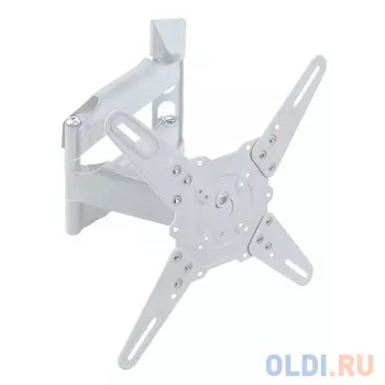 Кронштейн Kromax ATLANTIS-40 white (Наклонно-поворотный для LED TV 22"-65", 4 ст. свободы, VESA 75/100/200X100/200X200/300x300/400x200/400x4