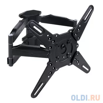 Кронштейн Kromax ATLANTIS-45 grey (Наклонно-поворотный для LED TV 22"-65", 4 ст. свободы, VESA 75/100/200X100/200X200/300x300/400x200/400x40