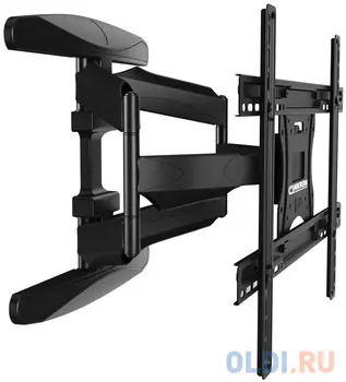 Кронштейн ONKRON/ 40-70" макс 400*600 наклон -5°/+8°, поворот ±140° Макс нагрузка 45,5кг, от стены 54-500мм, черный