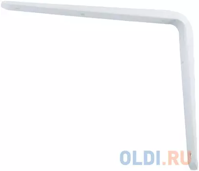 Кронштейн стальной 125х150 мм, белый// Сибртех