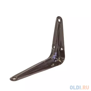 КРОНШТЕЙН УГЛОВОЙ КОРИЧНЕВЫЙ 100 Х 75 ММ (20/240) "TECH-TOP"