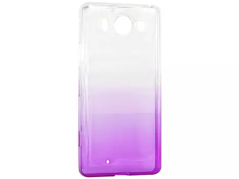 Крышка задняя для Nokia 950 Силикон Фиолетовый
