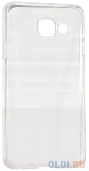 Крышка задняя для Samsung Galaxy A3 2016 Силикон Прозрачный