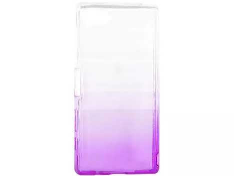 Крышка задняя для Sony Z5 MINI/Z5 COMPACT Силикон Фиолетовый