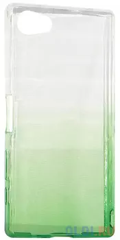 Крышка задняя для Sony Z5 MINI/Z5 COMPACT Силикон Зелёный