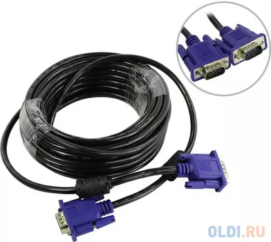 KS-is KS-456-10 Кабель VGA монитор видеокарта 15M-15M, 10м