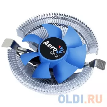 Кулер Aerocool Verkho i , INTEL, TDP 90W, клипсы, 103x103x45mm, PWM 4-Pin, 1200-2500 rpm, LGA 1150/1151/1155/1156/775