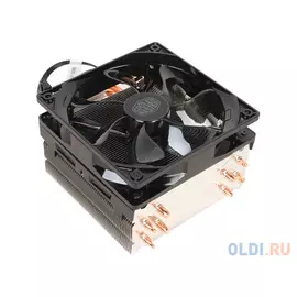 Кулер Cooler Master Hyper 212 LED (RR-212L-16PR-R1) 2011-3/2011/1156/1155/1151/1150/775/AM3+/AM3/AM2+/FM2+/FM2/FM1 fan 12 cm, 600-1600 RPM, 66.3 CFM