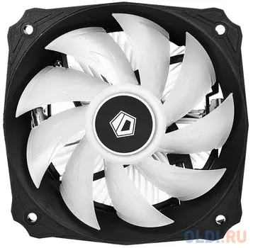 Кулер CPU ID-Cooling DK-03 RGB PWM (универсальный, 100W, 14.2-25.6 dB, 500-1800 rpm, 120мм, 4pin, низкопрофильный, RGB п