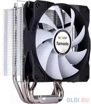 Кулер для процессора GELID Tornado, высота 153 мм, 750-1600 об/мин, 12-27 дБА, PWM