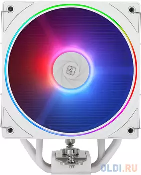 Кулер для процессора Thermalright Assassin Spirit 120 EVO White, высота 156 мм, 2000 об/мин, 28.2 дБА, PWM, ARGB подсветка