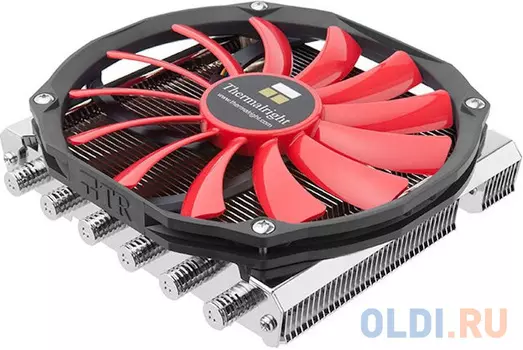 Кулер для процессора Thermalright AXP-200 R, высота 60мм, 700-1300 об/мин, 22-31 дБА, PWM