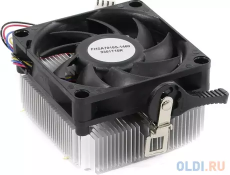 Кулер Near-Silent 65W AMD Thermal Solution (D1) > AM4 /TPD 65W /PWM (MAX RPM 3300)/Dimensions: 77mm (L), 70mm (W), 39mm (H) OEM (уценка, поврежденн