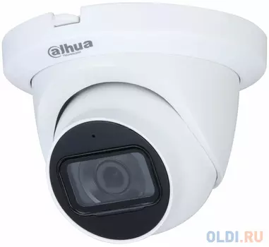 Купольная HDCVI-видеокамера Starlight, 2Mп, 1/2.8 CMOS, объектив 3.6 мм, мех ИК-фильтр, WDR 130дБ, 0.002лк@F1.6, BNC переключаемый HDCVI/TVI/AHD/CVBS,