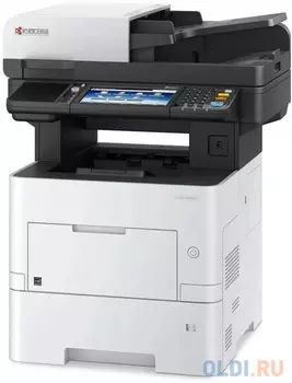 Kyocera ECOSYS M3655idn (замена M3550idn), P/C/S, ч/б лазерный, A4, 55 стр/мин, 1200x1200 dpi, 1 Гб, USB 2.0, Network, HyPAS, лоток 500 л., Duplex, ав