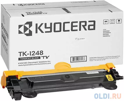 Kyocera-Mita TK-1248 Тонер-картридж, Black (1T02Y80NL0) {MA2001 (1500стр.)}