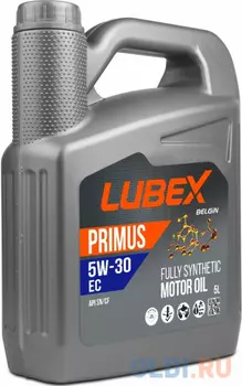 L034-1310-0405 LUBEX Синт. мот.масло PRIMUS EC 5W-30 SN (5л)