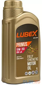 L034-1328-1201 LUBEX Синт. мот.масло PRIMUS RN-LA 5W-30 C4 (1л)