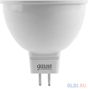 Лампа GAUSS LED Elementary 13527 MR16 GU5.3 7W 4100K 1/10/100