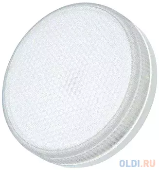 Лампа JAZZWAY 382552 светодиодная pled-eco-gx53 6Вт таблетка 3000к тепл. бел. gx53 460лм 230в