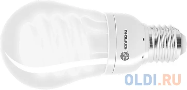 Лампа компактная люминесцентная, колба, 11W, 2700K, E27, 8000ч.// Stern