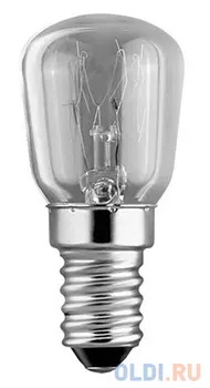 Лампа накаливания цилиндрическая Camelion MIC-15/P/CL/E14 E14 15W 2700K