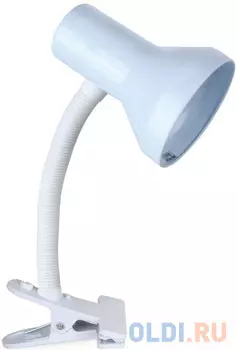 Лампа настольная CAMELION KD-320 C01 белыйс прищепкой 230В. 60Вт. E27. ЛОН