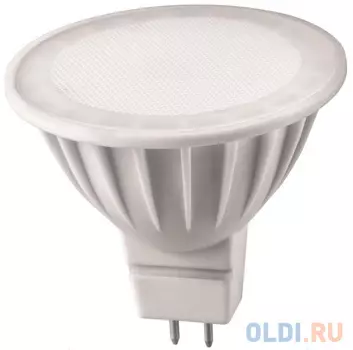 ЛАМПА СВЕТОДИОДНАЯ (LED) "ОНЛАЙТ" MR16 07W 4000 К GU5,3 ХОЛ. СВЕТ (10/200) 71 641