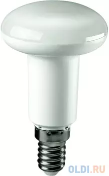 ЛАМПА СВЕТОДИОДНАЯ (LED) "ОНЛАЙТ" R50 ГРИБОК 05W 2700 К E14, ТЕПЛ. СВЕТ (10/100) 71 651