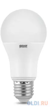 Лампа светодиодная груша Gauss 23219 E27 20W 3000K