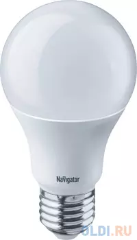 Лампа светодиодная груша Navigator NLL-A55-7-230-4K-E27 E27 7W 4000K