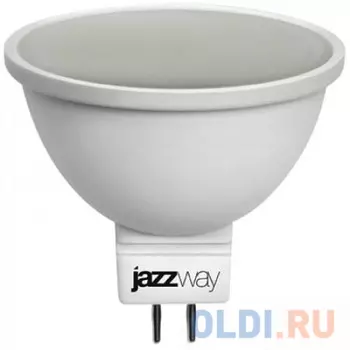 Лампа светодиодная JAZZWAY PLED-ECO-JCDR 5Вт 3000k 400лм gu5.3