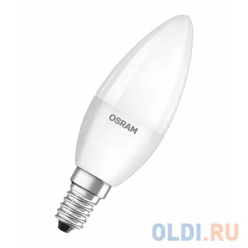 Лампа светодиодная OSRAM LED CLASSIC B 40 5.4W/830 230V FR E14 470лм