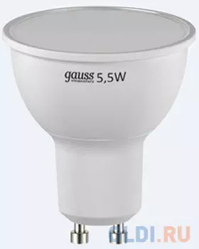 Лампа светодиодная полусфера Gauss LED Elementary MR16 5.5W GU10 5.5W 2700K