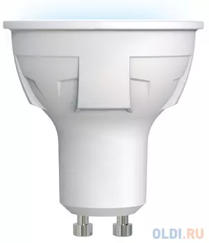 Лампа светодиодная полусфера Uniel LED-JCDR 6W/NW/GU10/FR PLP01WH GU10 7W 4000K UL-00002421